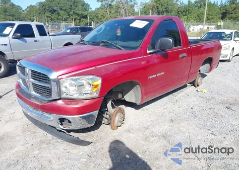 2007 Dodge Ram 1500 Slt/Trx4 Off Road/Sport из США, поврежденный, VIN 1D7HU16P77J529229